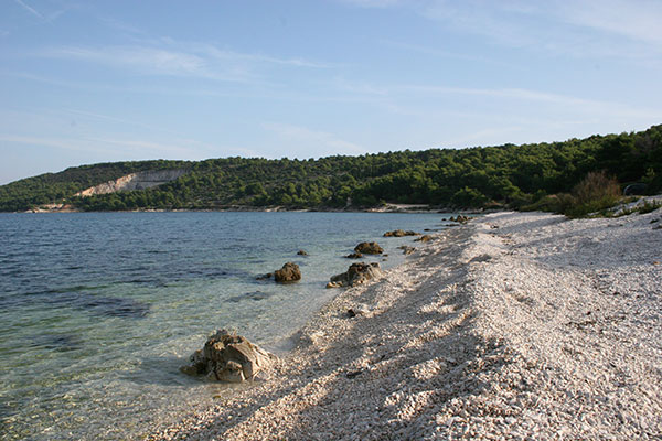 Strand Kava auf der Insel Ciovo